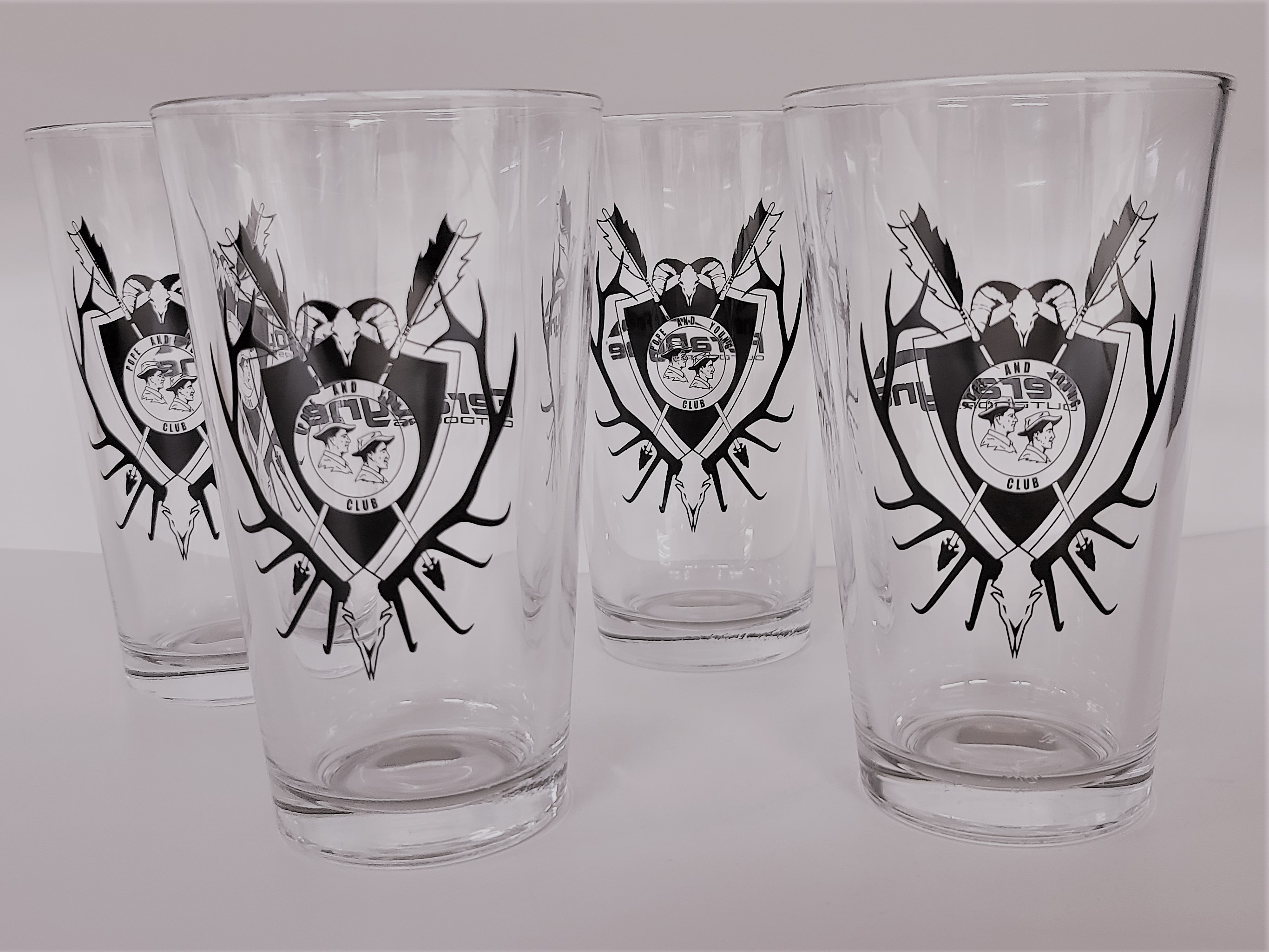 Pope Young Pint Glass Set Of 6 Pope Young Pint Glass Set Of 6